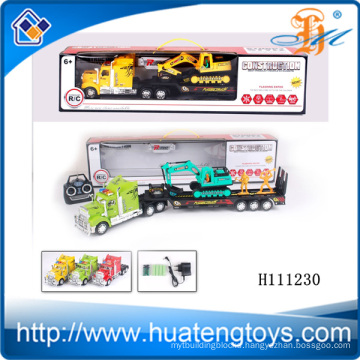 2014 new arriving plastic mini toys remote control excavator radio control toy mini excavator prices H111230